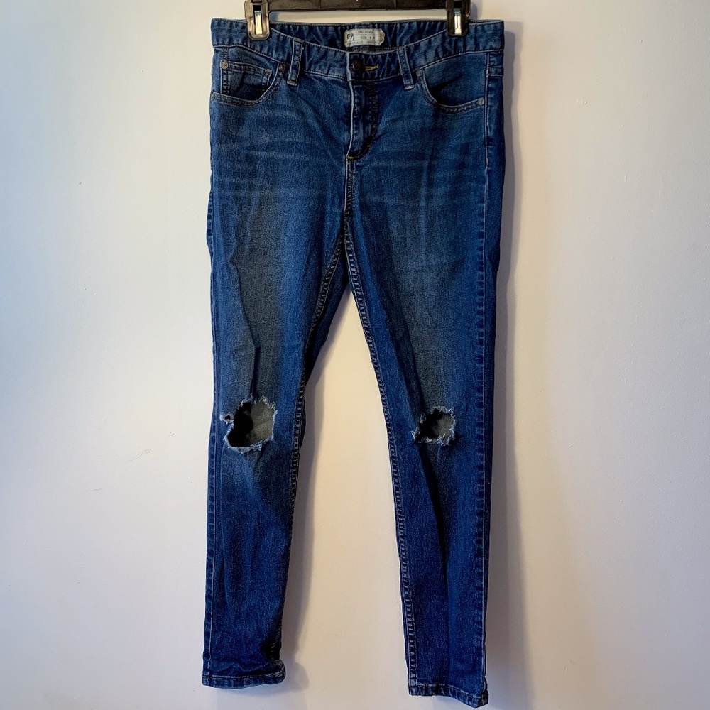 Free People Skinny Jeans (29) (MULTIPLE COLORS AV)